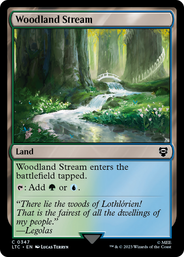 Woodland Stream [The Lord of the Rings: Tales of Middle-Earth Commander] | Nerdhalla Games