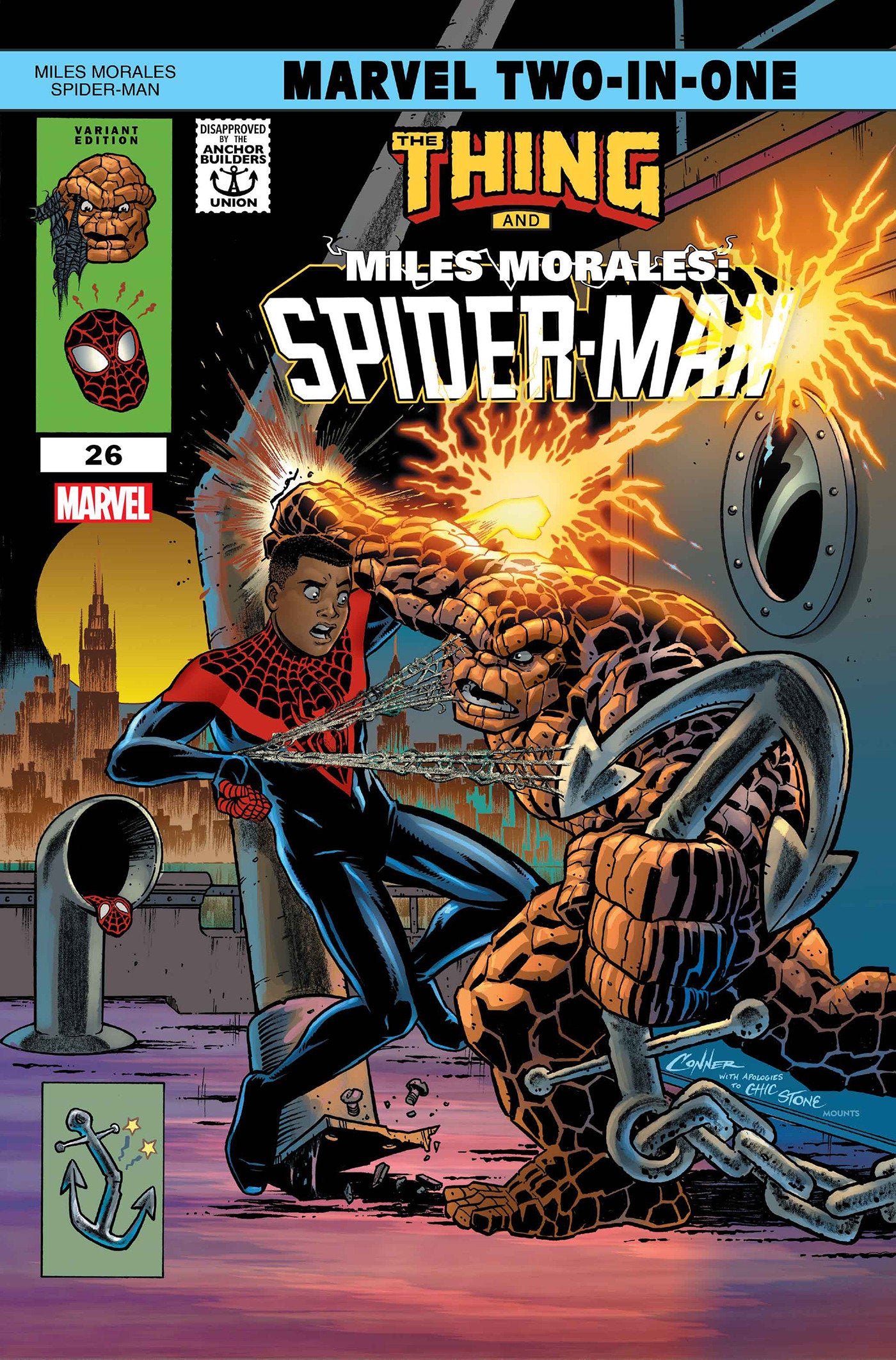 Miles Morales: Spider-Man #26 Amanda Conner Marvel Two-In-One Variant | Nerdhalla Games