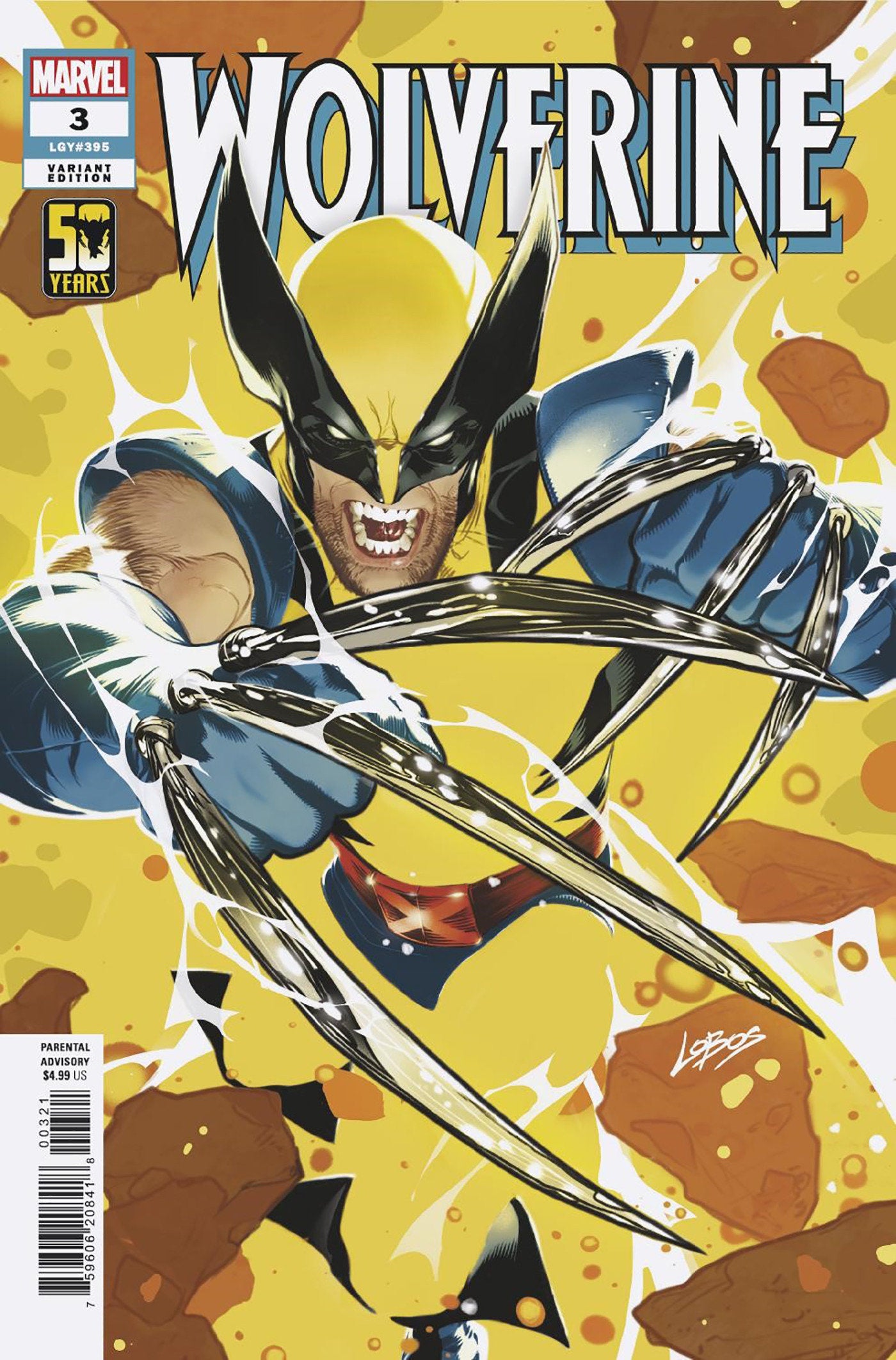 Wolverine #3 Pablo Villalobos Variant | Nerdhalla Games