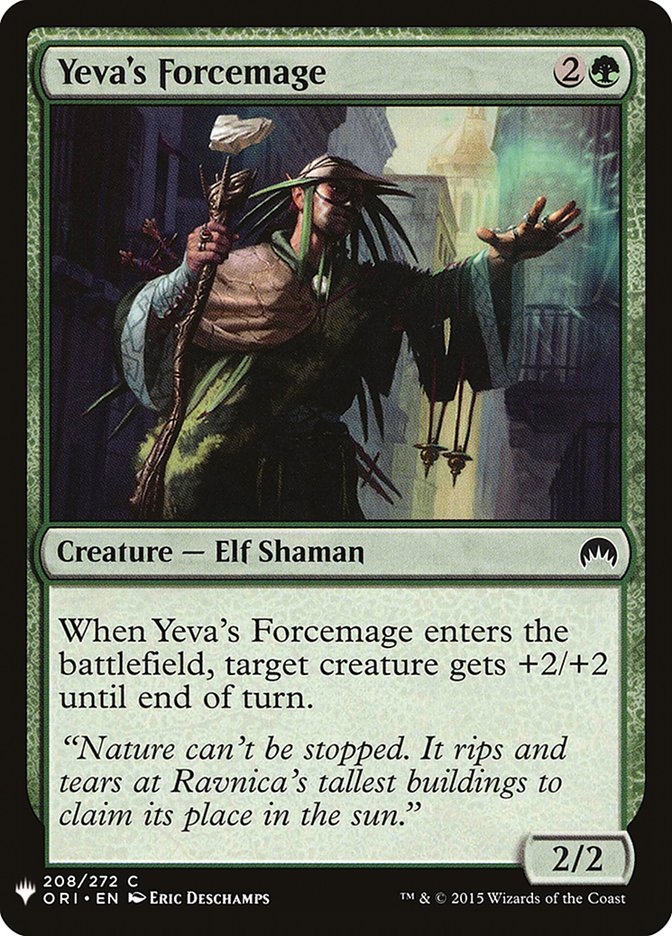 Yeva's Forcemage [Mystery Booster] | Nerdhalla Games