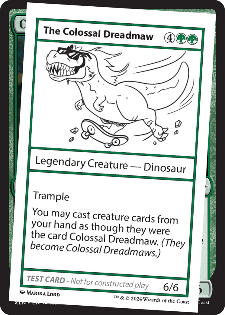 The Colossal Dreadmaw [Mystery Booster 2 Playtest Cards] | Nerdhalla Games