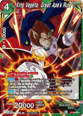 King Vegeta, Great Ape's Rule (P-352) [Tournament Promotion Cards] | Nerdhalla Games