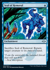 Seal of Removal (Foil Etched) [Modern Horizons 2] | Nerdhalla Games