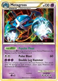 Metagross (4/95) (Cracked Ice Holo) (Theme Deck Exclusive) [HeartGold & SoulSilver: Unleashed] | Nerdhalla Games