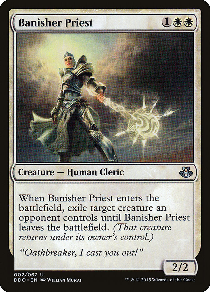 Banisher Priest [Duel Decks: Elspeth vs. Kiora] | Nerdhalla Games