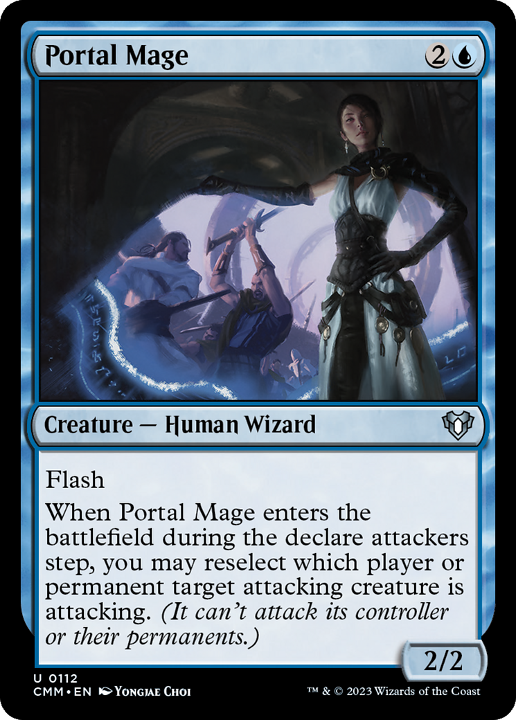 Portal Mage [Commander Masters] | Nerdhalla Games