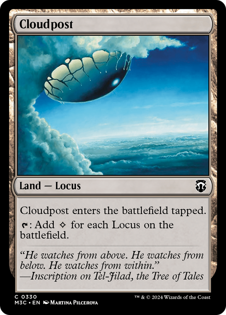 Cloudpost (Ripple Foil) [Modern Horizons 3 Commander] | Nerdhalla Games