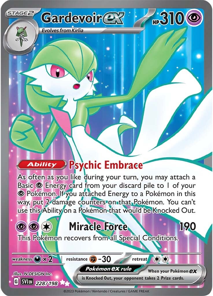 Gardevoir ex (228/198) [Scarlet & Violet: Base Set] | Nerdhalla Games