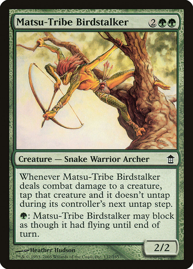 Matsu-Tribe Birdstalker [Saviors of Kamigawa] | Nerdhalla Games