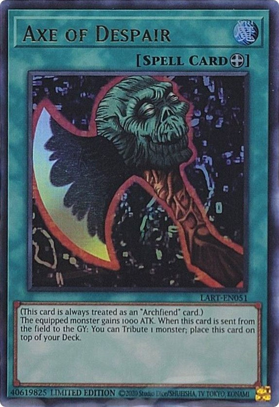 Axe of Despair [LART-EN051] Ultra Rare | Nerdhalla Games