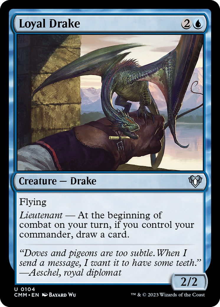 Loyal Drake [Commander Masters] | Nerdhalla Games