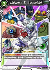 Universe 3, Assemble! (Divine Multiverse Draft Tournament) (DB2-161) [Tournament Promotion Cards] | Nerdhalla Games