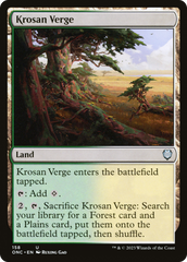 Krosan Verge [Phyrexia: All Will Be One Commander] | Nerdhalla Games