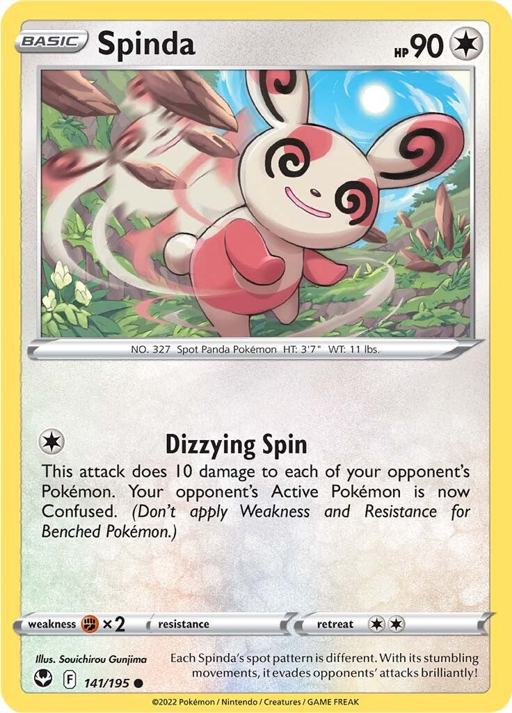 Spinda (141/195) [Sword & Shield: Silver Tempest] | Nerdhalla Games