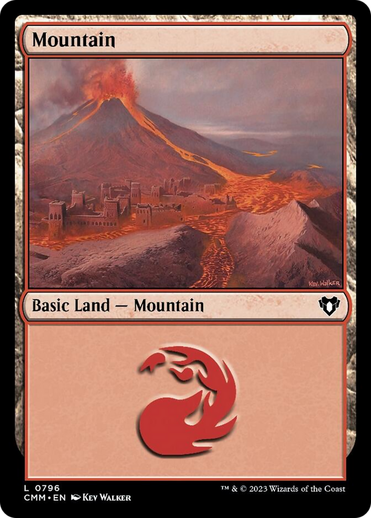 Mountain (796) [Commander Masters] | Nerdhalla Games