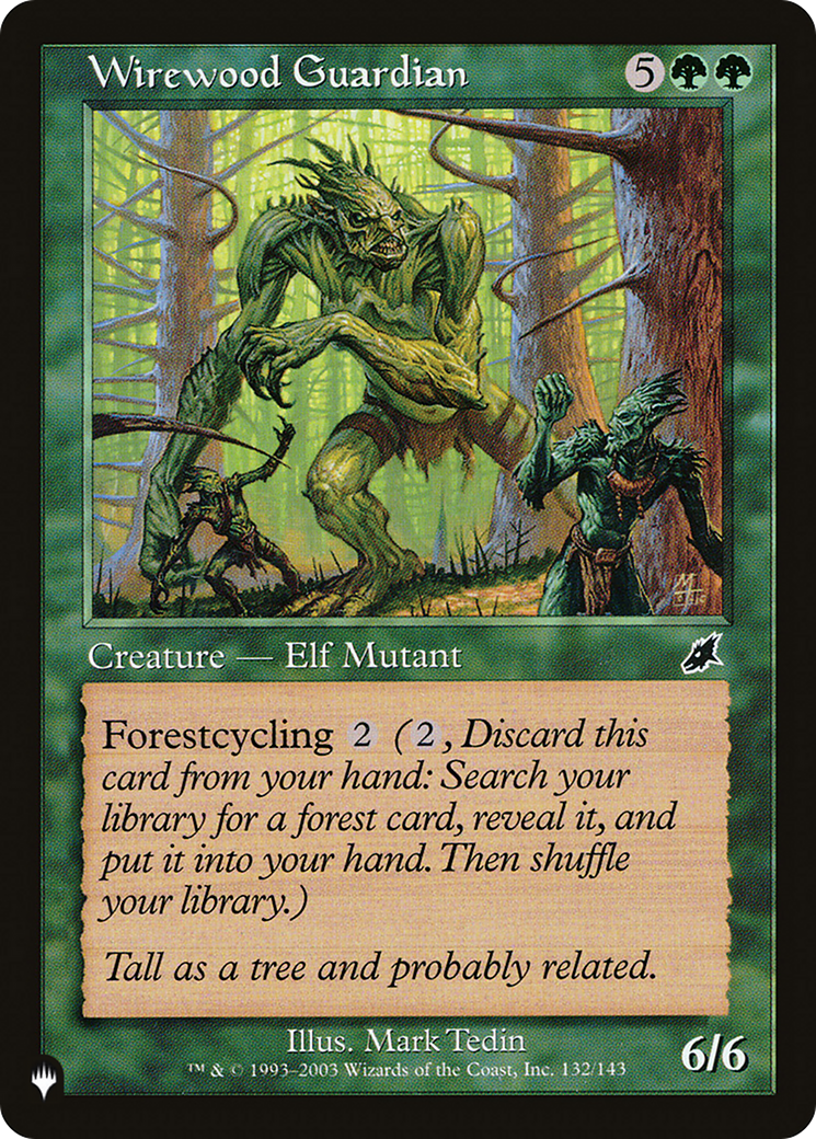 Wirewood Guardian [The List Reprints] | Nerdhalla Games