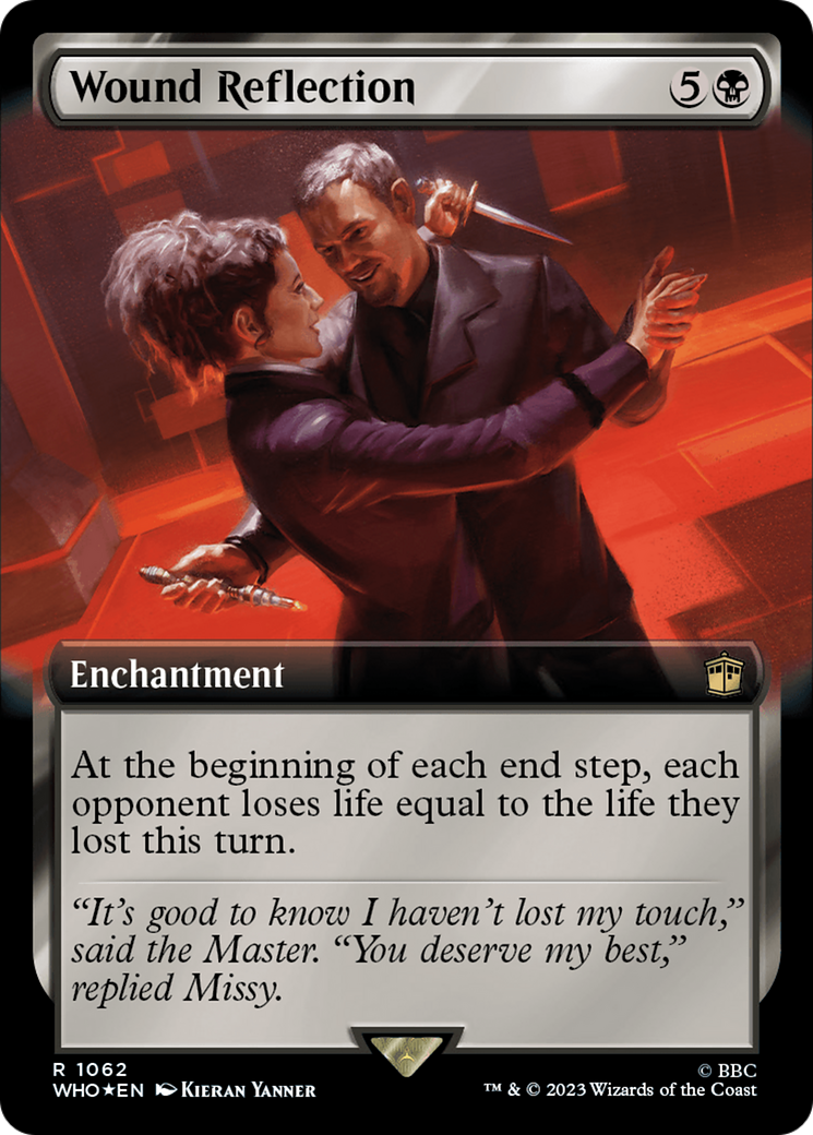 Wound Reflection (Extended Art) (Surge Foil) [Doctor Who] | Nerdhalla Games