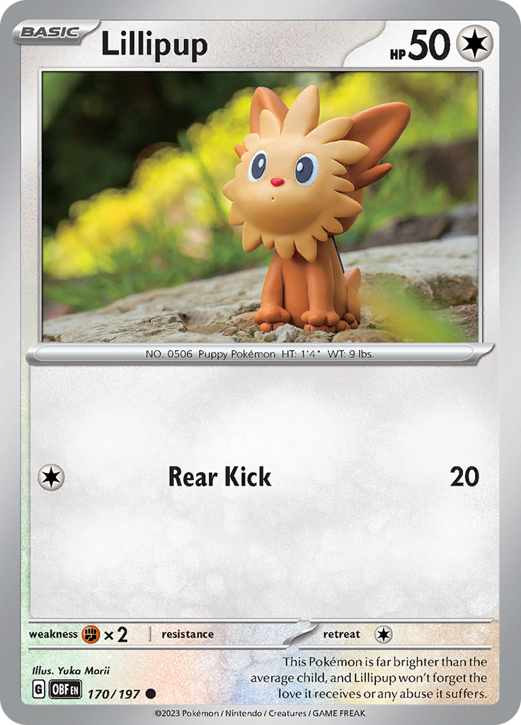 Lillipup (170/197) [Scarlet & Violet: Obsidian Flames] | Nerdhalla Games