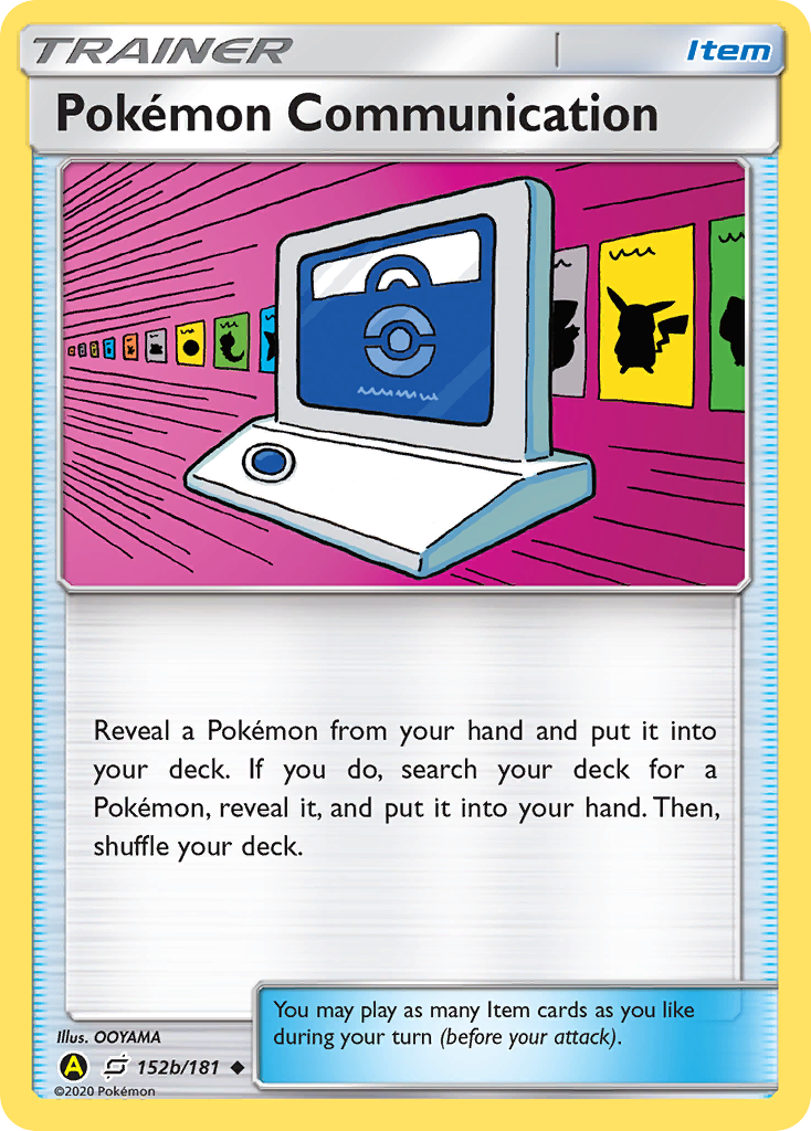 Pokemon Communication (152b/181) [Alternate Art Promos] | Nerdhalla Games