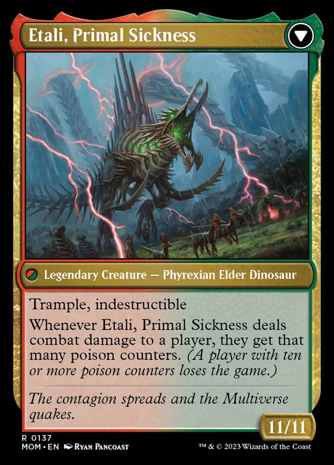 Etali, Primal Conqueror // Etali, Primal Sickness [March of the Machine] | Nerdhalla Games