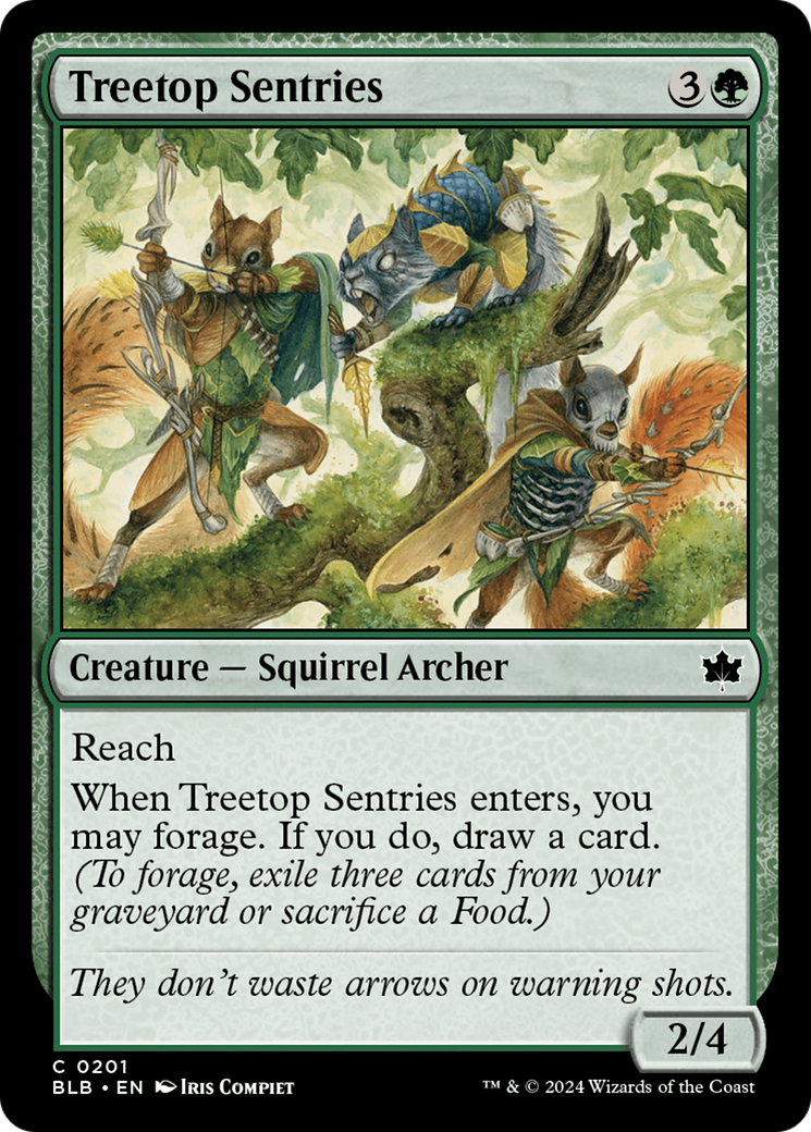 Treetop Sentries [Bloomburrow] | Nerdhalla Games