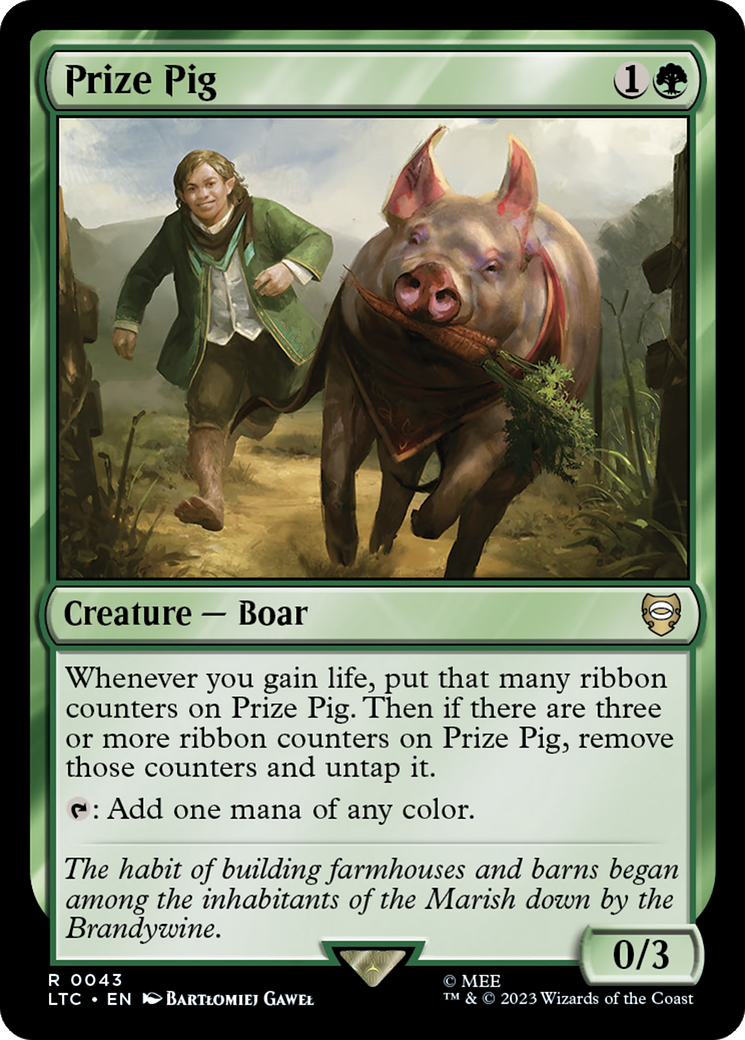 Prize Pig [The Lord of the Rings: Tales of Middle-Earth Commander] | Nerdhalla Games