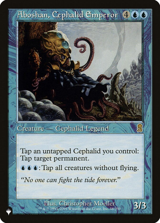 Aboshan, Cephalid Emperor [The List] | Nerdhalla Games