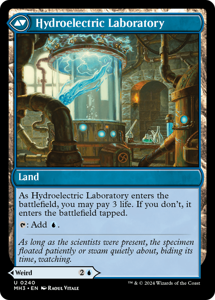 Hydroelectric Specimen [Modern Horizons 3] | Nerdhalla Games