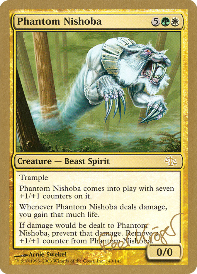 Phantom Nishoba (Peer Kroger) [World Championship Decks 2003] | Nerdhalla Games