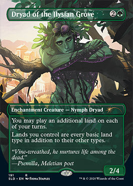 Dryad of the Ilysian Grove (Borderless) [Secret Lair Drop Series] | Nerdhalla Games