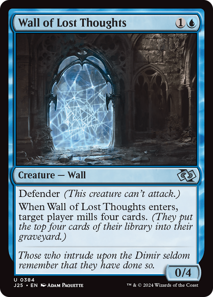 Wall of Lost Thoughts [Foundations Jumpstart] | Nerdhalla Games