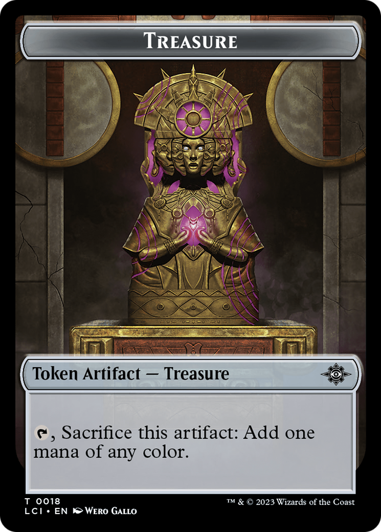 Ragavan // Treasure Double-Sided Token [The Lost Caverns of Ixalan Commander Tokens] | Nerdhalla Games