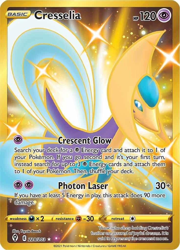 Cresselia (228/203) [Sword & Shield: Evolving Skies] | Nerdhalla Games