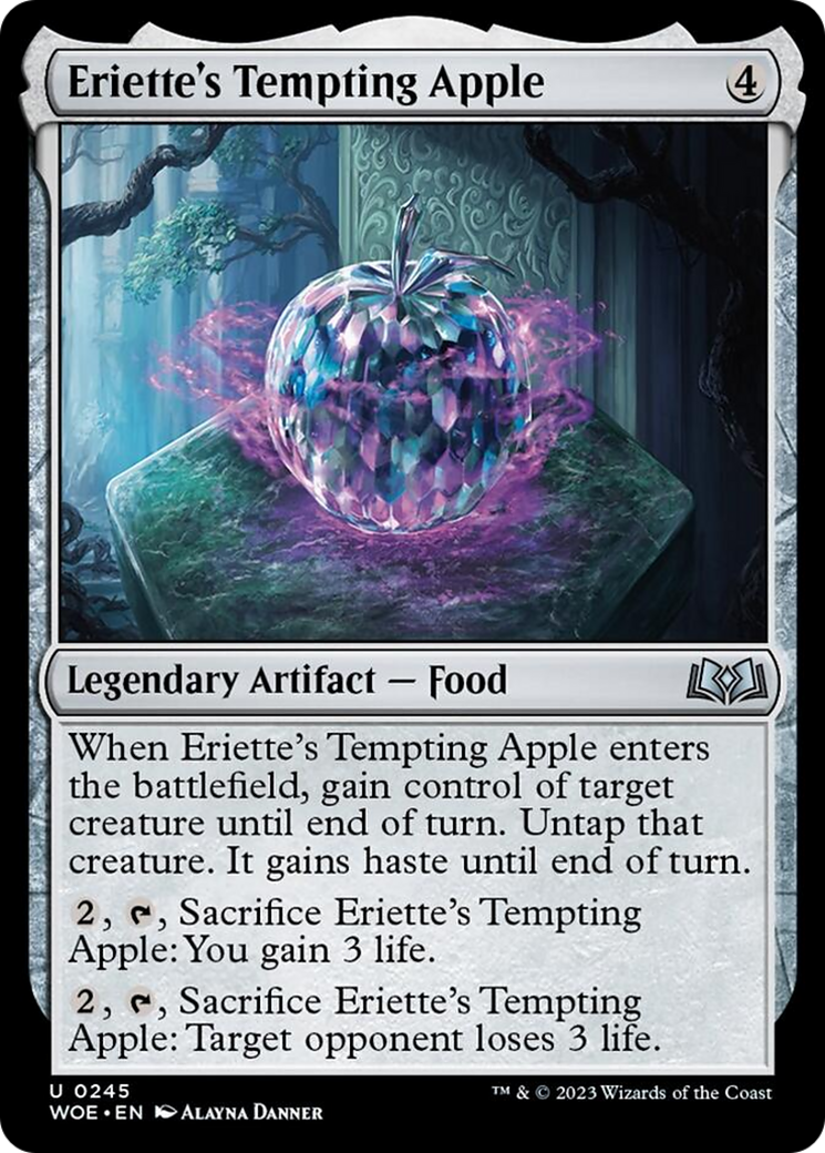 Eriette's Tempting Apple [Wilds of Eldraine] | Nerdhalla Games