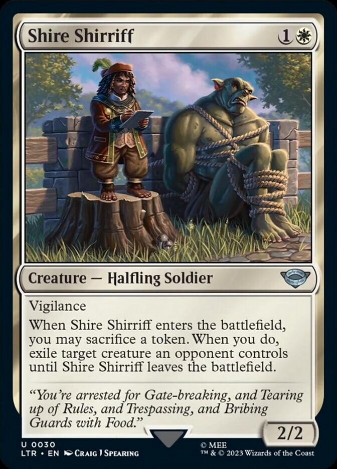 Shire Shirriff [The Lord of the Rings: Tales of Middle-Earth] | Nerdhalla Games