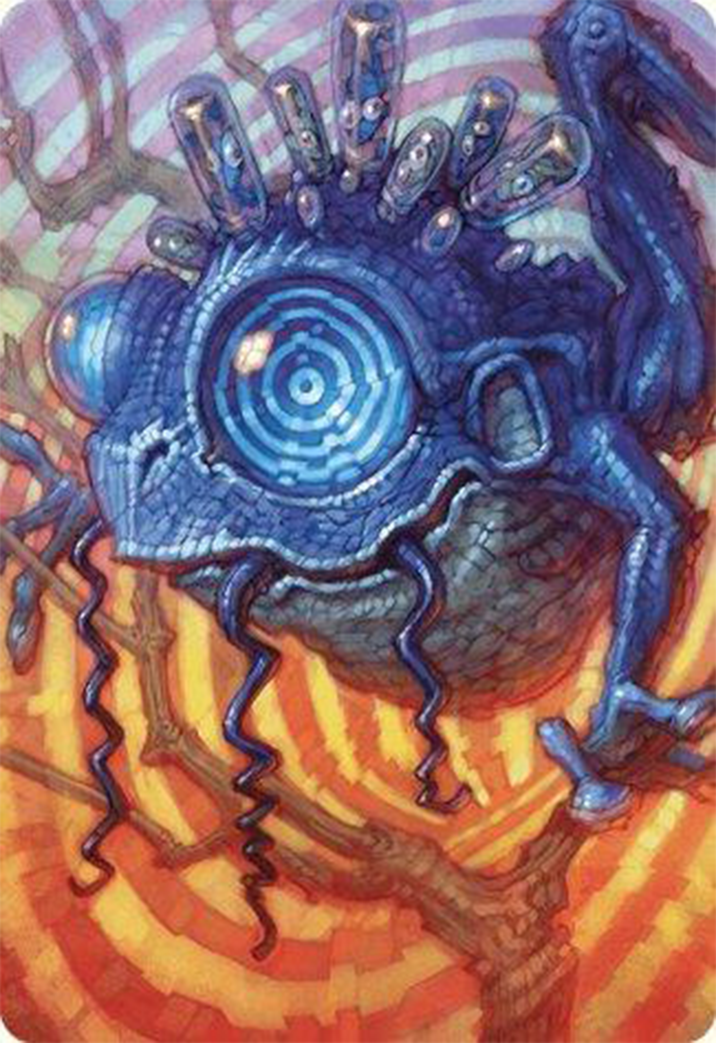 Psychic Frog Art Card [Modern Horizons 3 Art Series] | Nerdhalla Games