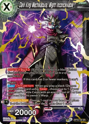 Dark King Mechikabura, Might Inconceivable (BT16-100) [Realm of the Gods] | Nerdhalla Games