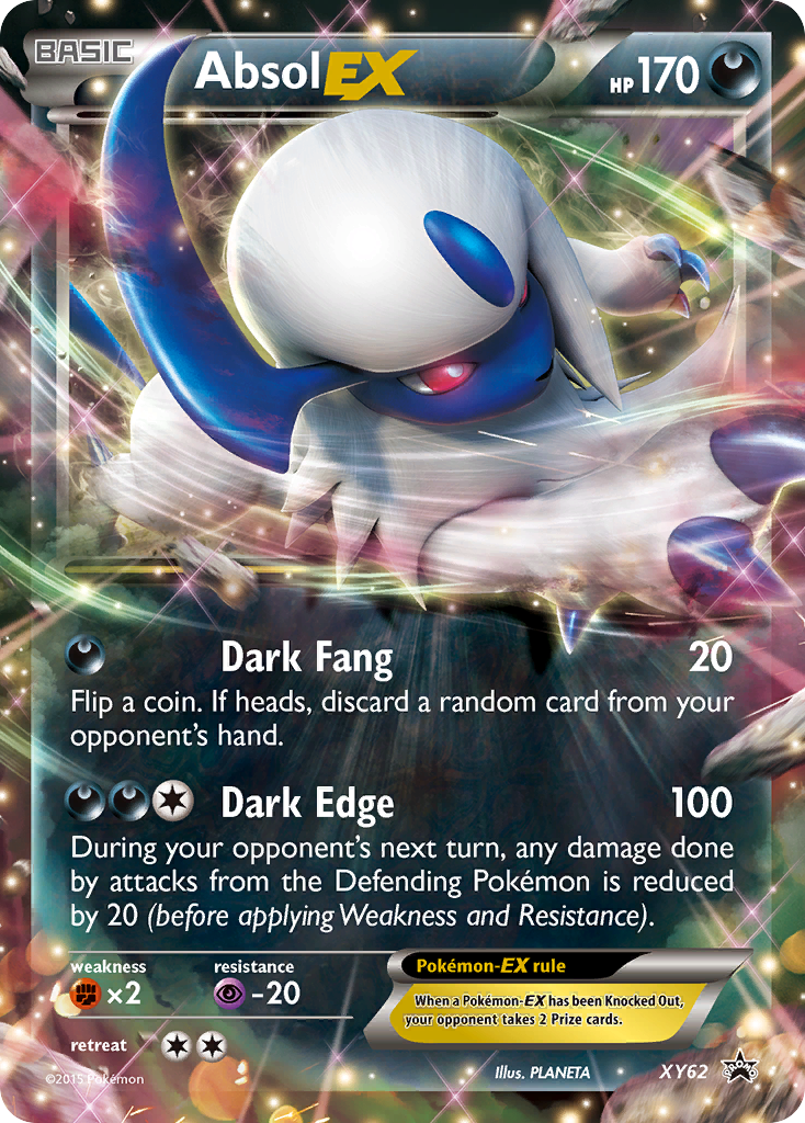 Absol EX (XY62) [XY: Black Star Promos] | Nerdhalla Games