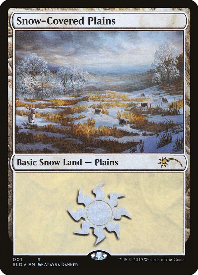 Snow-Covered Plains (001) [Secret Lair Drop Series] | Nerdhalla Games