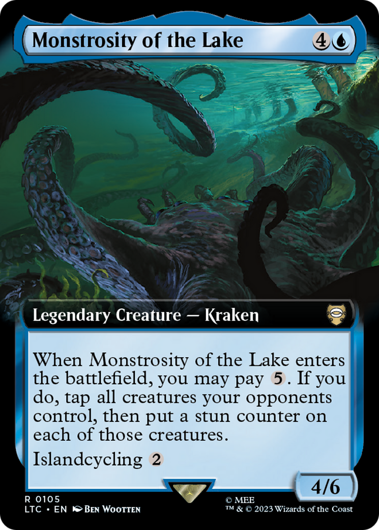 Monstrosity of the Lake (Extended Art) [The Lord of the Rings: Tales of Middle-Earth Commander] | Nerdhalla Games