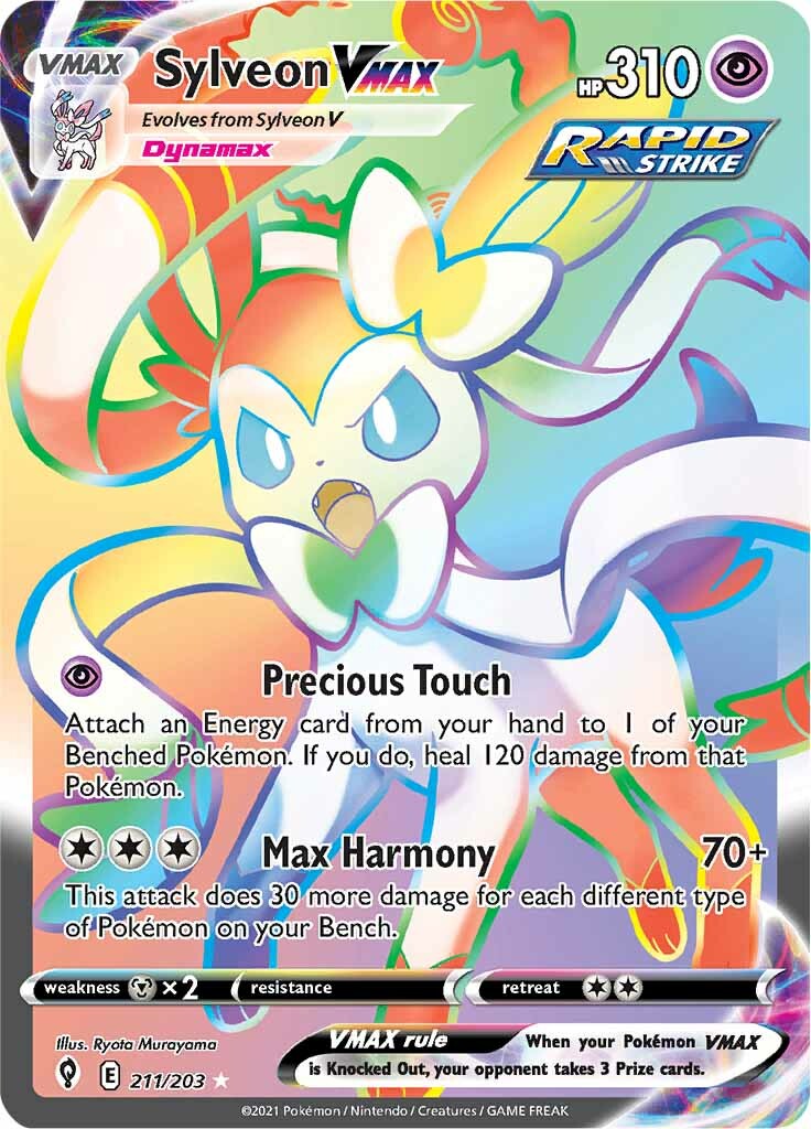 Sylveon VMAX (211/203) [Sword & Shield: Evolving Skies] | Nerdhalla Games