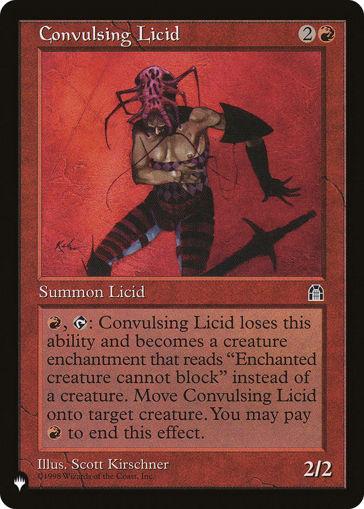 Convulsing Licid [The List Reprints] | Nerdhalla Games