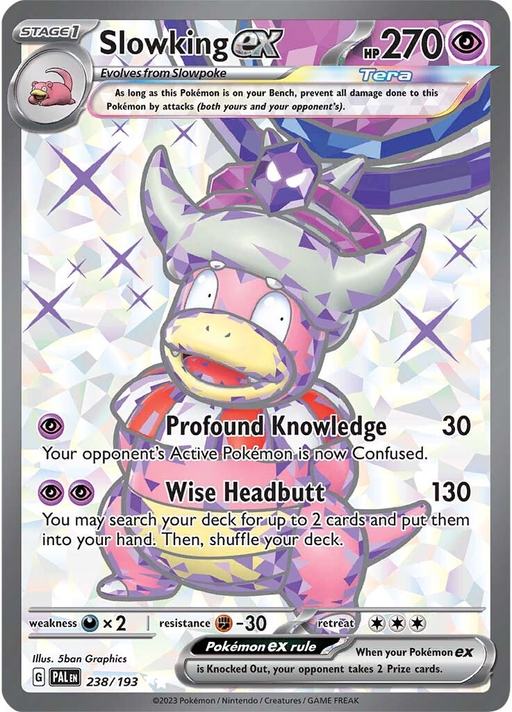 Slowking ex (238/193) [Scarlet & Violet: Paldea Evolved] | Nerdhalla Games