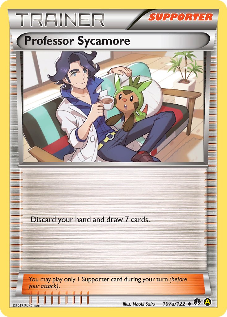 Professor Sycamore (107a/122) [Alternate Art Promos] | Nerdhalla Games