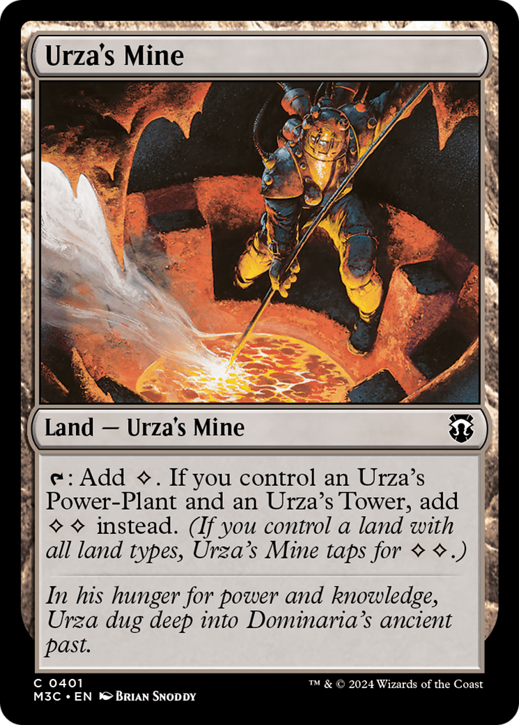 Urza's Mine (Ripple Foil) [Modern Horizons 3 Commander] | Nerdhalla Games