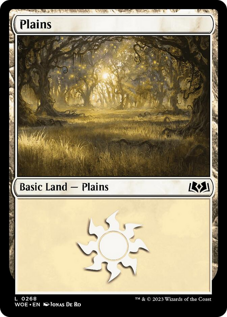 Plains (0268) [Wilds of Eldraine] | Nerdhalla Games