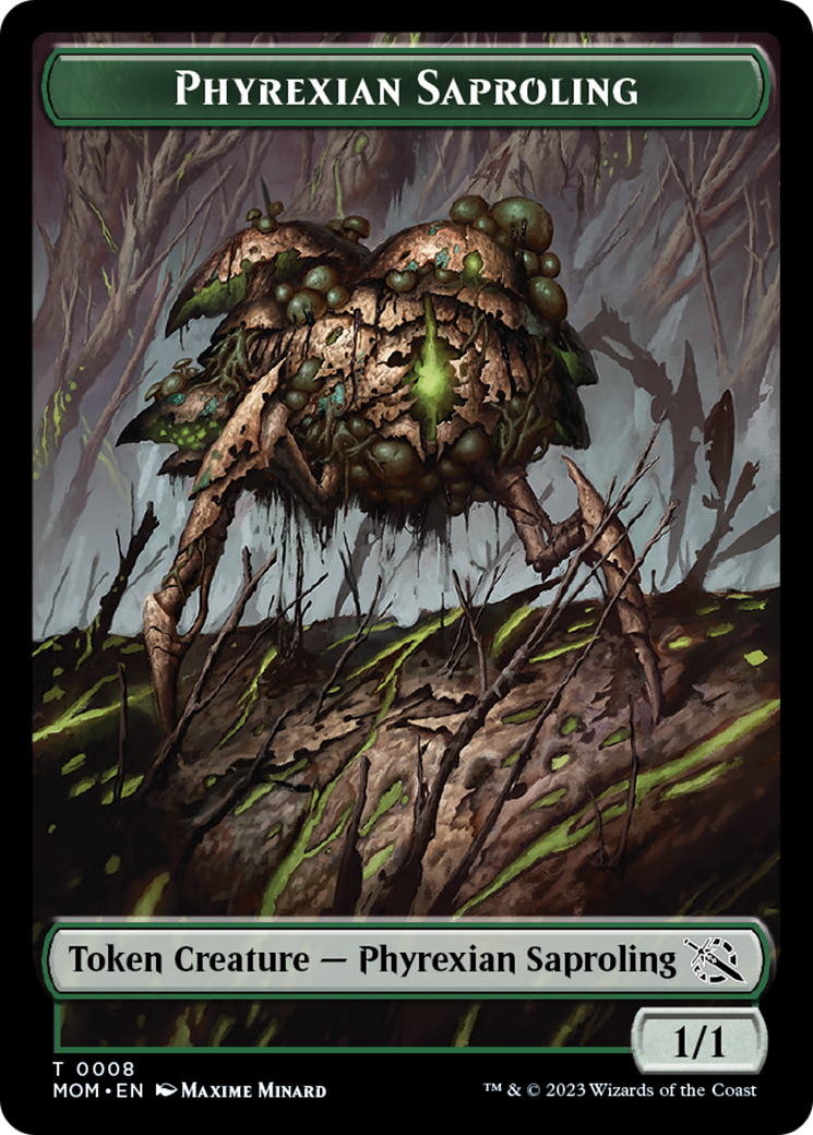 Phyrexian Saproling Token [March of the Machine Tokens] | Nerdhalla Games