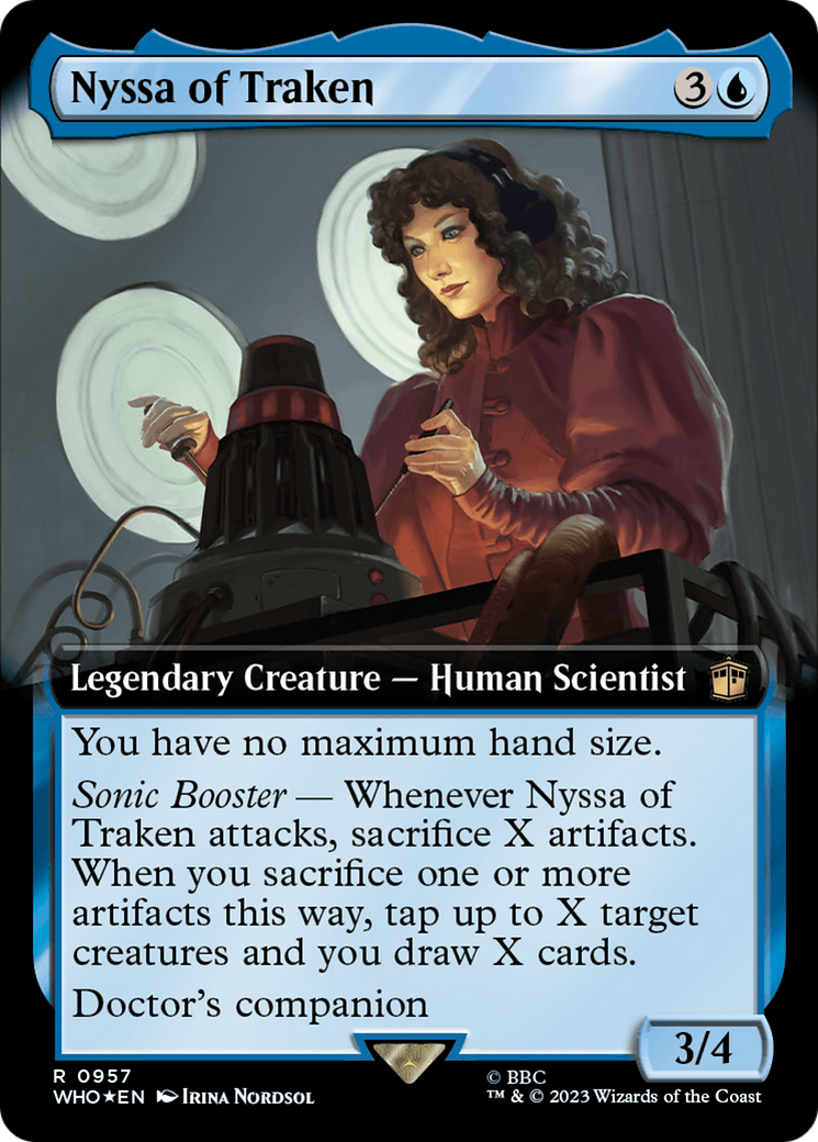 Nyssa of Traken (Extended Art) (Surge Foil) [Doctor Who] | Nerdhalla Games