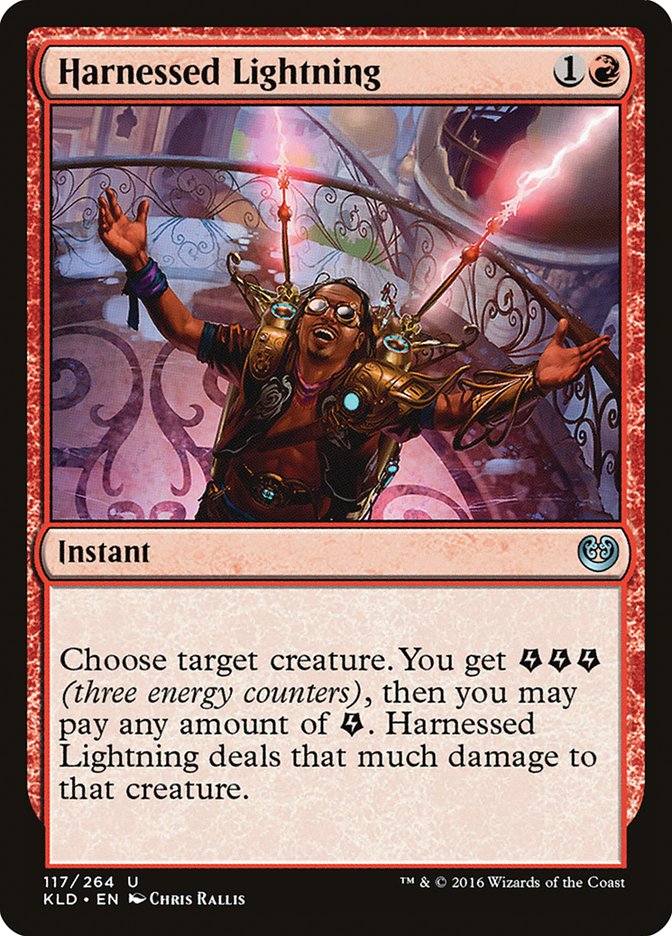 Harnessed Lightning [Kaladesh] | Nerdhalla Games