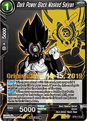 Dark Power Black Masked Saiyan (Origins 2019) (BT5-112_PR) [Tournament Promotion Cards] | Nerdhalla Games